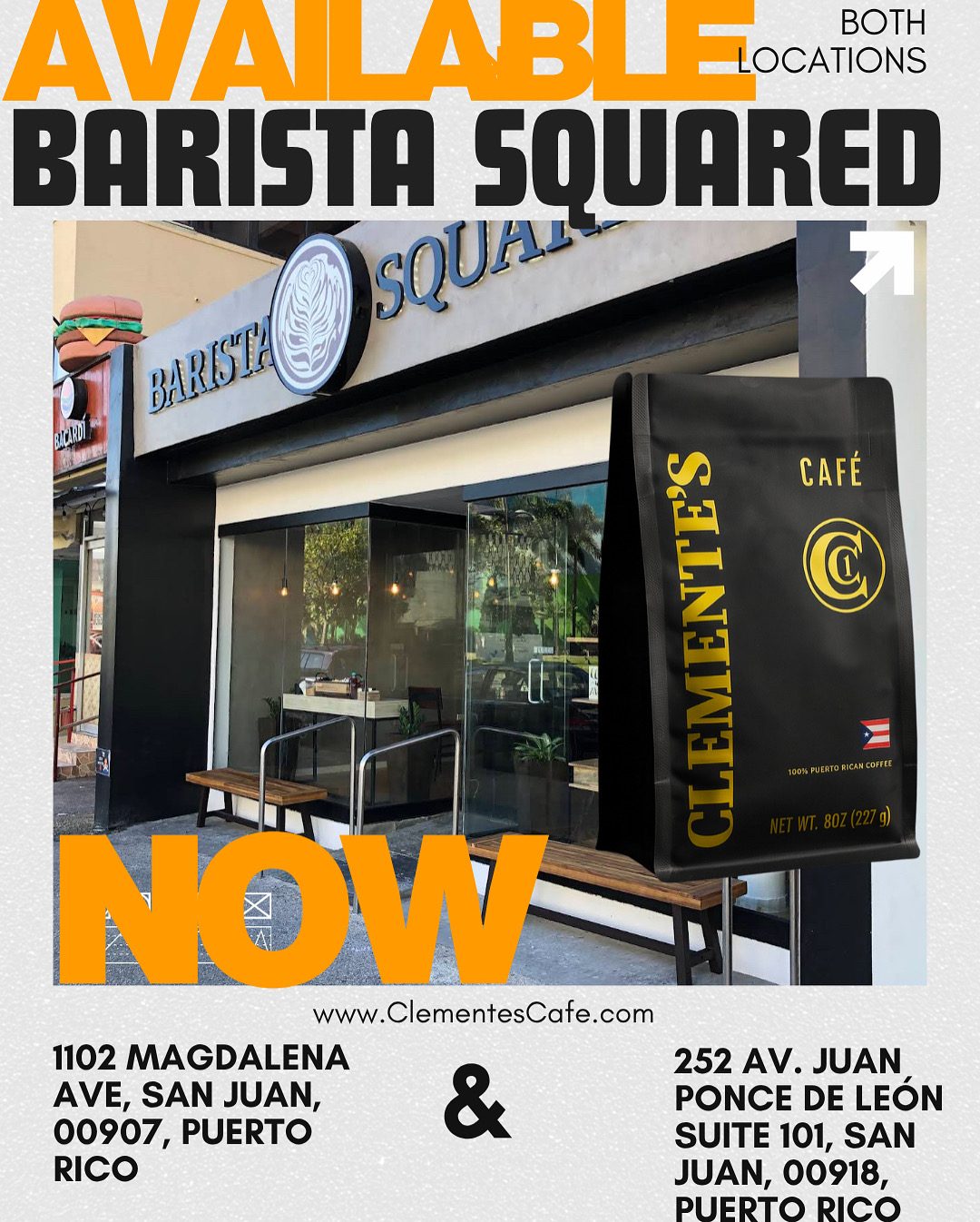 Barista Squared — Condado